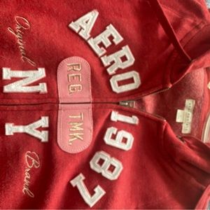 Aeropastle zippered sweatshirt